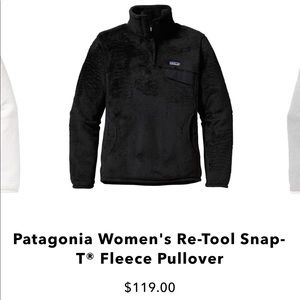 Women’s black fleece Patagonia